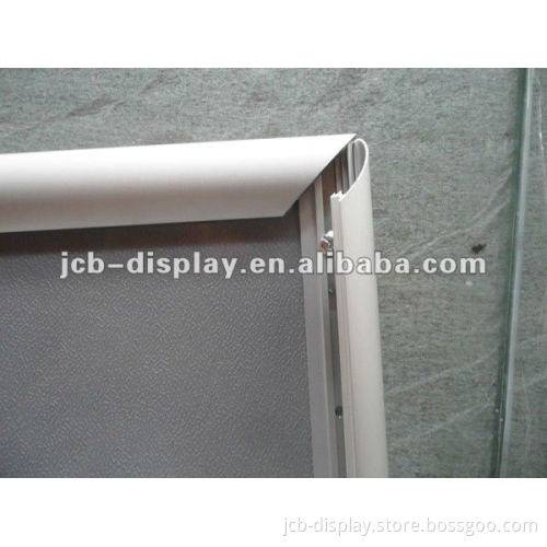 25mm aluminum profile snap lock frame